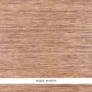 Schumacher - Metallized Flax - Aubergine - 5010283 - Wallpaper