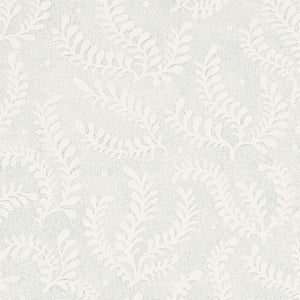 Schumacher - Etched Fern - Sky - 5010382 - Wallpaper
