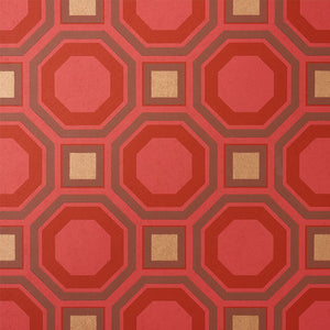 Schumacher - Hanover - Ruby - 5010431 - Wallpaper