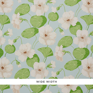 Schumacher - Nasturtium - Sky - 5010471 - Wallpaper