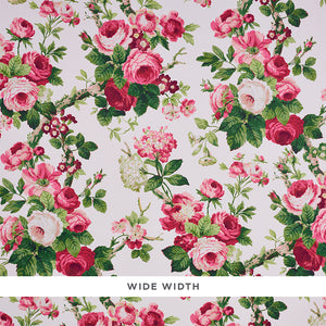 Schumacher - Nancy Floral - Rose - 5010840 - Wallpaper