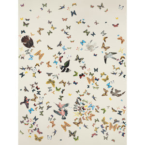 Schumacher - Queen's Flight Panel Set - Sand - 5010866 - Wallpaper