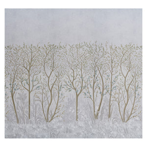 Schumacher - Brindille Golden Accented Panel‚àö√á¬¨‚Ä†Set - Dove - 5010920 - Wallpaper