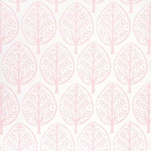 Schumacher - Tree - Pink - 5011181 - Wallpaper