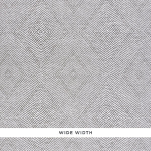 Schumacher - Tortola Paperweave - Grey - 5011253 - Wallpaper