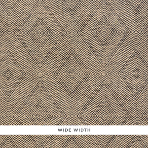 Schumacher - Tortola Paperweave - Carbon - 5011254 - Wallpaper