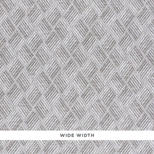 Schumacher - Ashberg Paperweave - Grey - 5011260 - Wallpaper