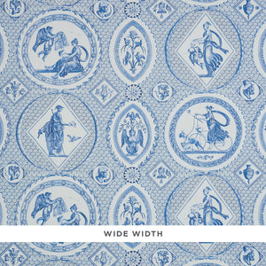 Schumacher - Les Scenes Contemporaines - Blue - 5011490 - Wallpaper