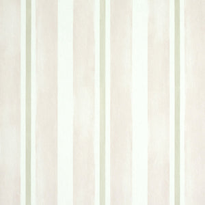Schumacher - Watercolor Stripe - Blush - 5011573 - Wallpaper