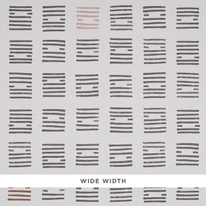 Schumacher - Tiasquam - Charcoal - 5011822 - Wallpaper