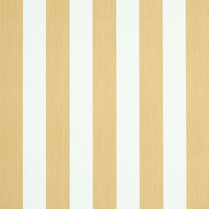 Schumacher - Edwin Stripe Medium - Wheat - 5011892 - Wallpaper