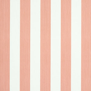 Schumacher - Edwin Stripe Medium - Pink - 5011895 - Wallpaper