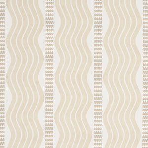 Schumacher - Sina Stripe - Sand - 5012121 - Wallpaper