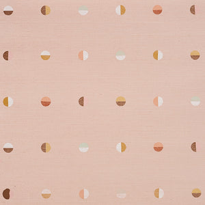 Schumacher - Joshua Tree Hand Printed Sisal - Petal - 5012443 - Wallpaper