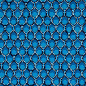 Schumacher - Dawnridge - Peacock - 5012521 - Wallpaper