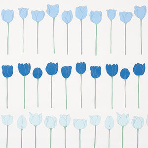 Schumacher - Edie - Blue Parrot - 5012582 - Wallpaper