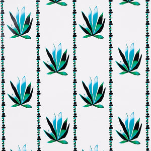 Schumacher - Agave Stripe - Lanai - 5012680 - Wallpaper