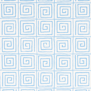 Schumacher - Trousdale - Aqua - 5012812 - Wallpaper