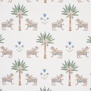 Schumacher - Tiger Palm - Delft - 5012921 - Wallpaper
