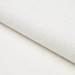Schumacher - Linen Bark - White - 5012960 - Wallpaper
