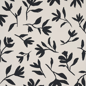 Schumacher - Laurel - Black - 5013071 - Wallpaper