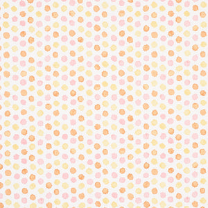 Schumacher - Mini Bursts - Yellow & Pink - 5013101 - Wallpaper