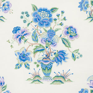 Schumacher - Ashford - Cornflower & Lilac - 5013181 - Wallpaper