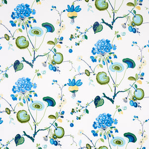 Schumacher - Vasily - Green & Blue - 5013210 - Wallpaper