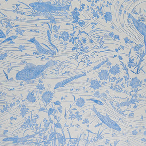 Schumacher - Sea Garden - Porcelain - 5013280 - Wallpaper