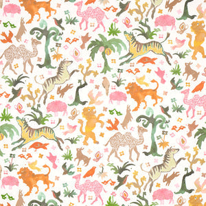 Schumacher - Beasts - Pink And Gold - 5013532 - Wallpaper