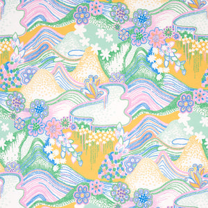 Schumacher - Daisy Chain - Light Multi - 5013550 - Wallpaper