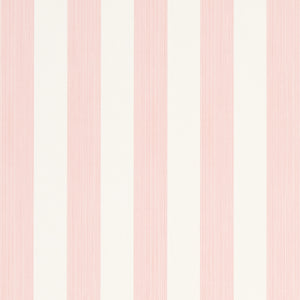 Schumacher - Edwin Stripe Medium - Petal - 5013610 - Wallpaper