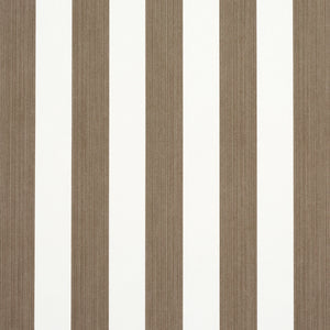Schumacher - Edwin Stripe Medium - Mocha - 5013612 - Wallpaper