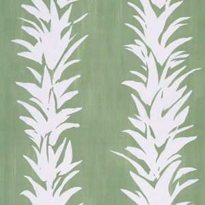 Schumacher - White Lotus - Soft Green - 5013660 - Wallpaper