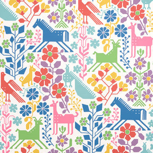 Schumacher - Lupita - Vibrant Multi - 5013762 - Wallpaper