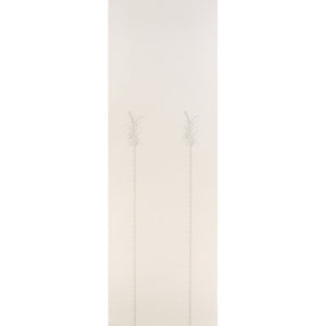 Schumacher - Villa Palm Panel - White/Ivory - 5013881 - Wallpaper