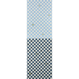 Schumacher - Gambit Panel - Sky & Deep Navy - 5014261 - Wallpaper