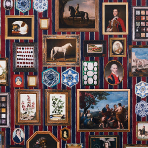 Schumacher - Le Grand Tour - Stripe - 5014291 - Wallpaper