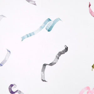 Schumacher - Beth - Multi On Ivory - 5014500 - Wallpaper