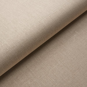 Schumacher - Performance Linen Wallcovering - Flax - 5014524 - Wallpaper