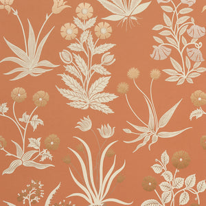 Schumacher - Culpeper - Ox Orange - 5015090 - Wallpaper