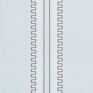 Schumacher - Greco Stripe - Sky - 5015140 - Wallpaper