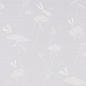 Schumacher - La Libellule Silk - Moonstone - 5015190 - Wallpaper