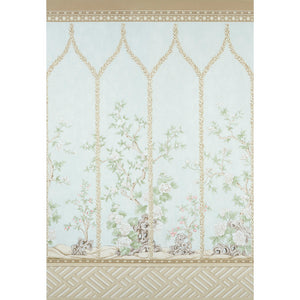 Schumacher - Victoria Panel Set - Mineral - 5015400 - Wallpaper