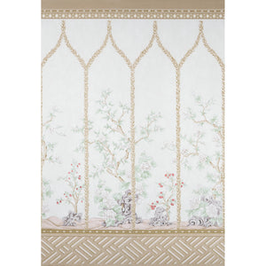 Schumacher - Victoria Panel Set - Stone - 5015401 - Wallpaper