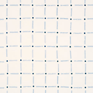 Schumacher - Drifting Grid - Sky - 5015611 - Wallpaper