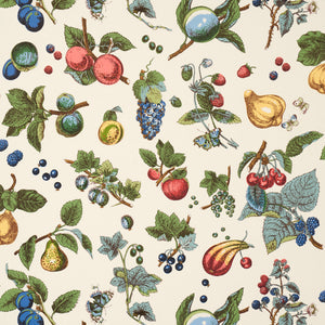 Schumacher - Berry Grove - Ivory - 5015652 - Wallpaper