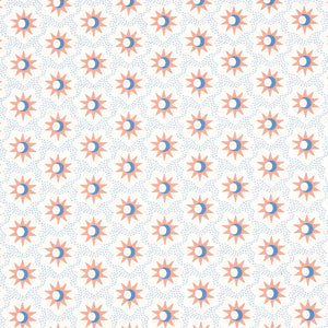 Schumacher - Lucie - Clay & Blue - 5015761 - Wallpaper