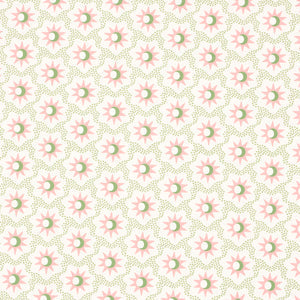 Schumacher - Lucie - Pink & Green - 5015762 - Wallpaper
