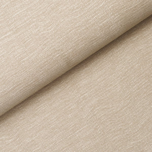 Schumacher - Linen Plisse Wallcovering - Alabaster - 5015891 - Wallpaper